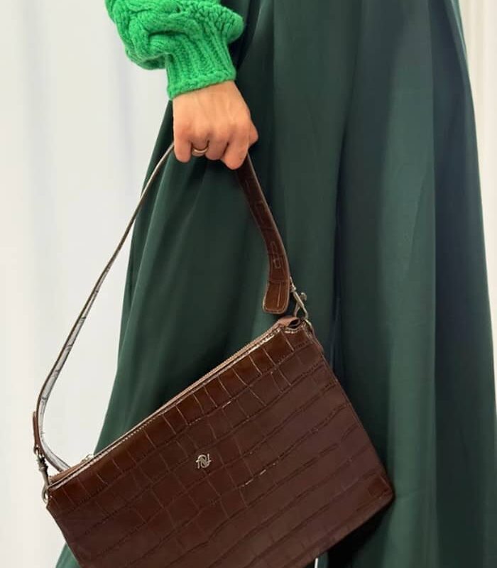 Croc Minimal Bag – Brown